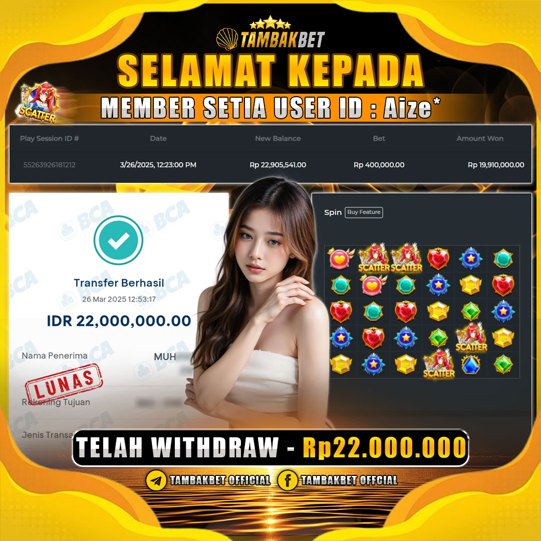 BUKTI JACKPOT STARLIGHT PRINCESS 1000