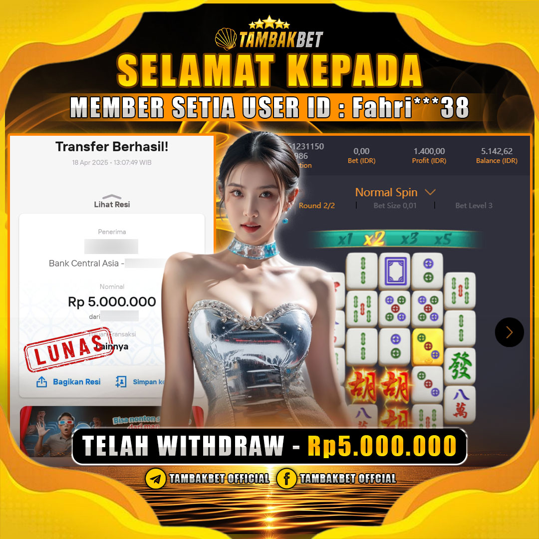 BUKTI JEPE MAIN DI GAMES MAHJONG WAYS