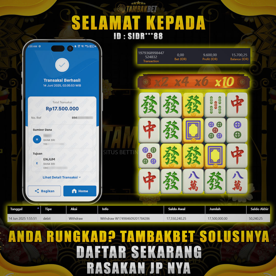 PECAHAN PAKCOY AUTO JEPE HANYA DI TAMBAKBET