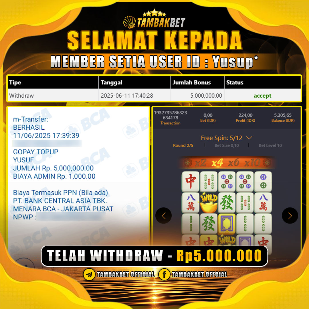 JACKPOT HARI INI DI GAME MAHJONG WAYS