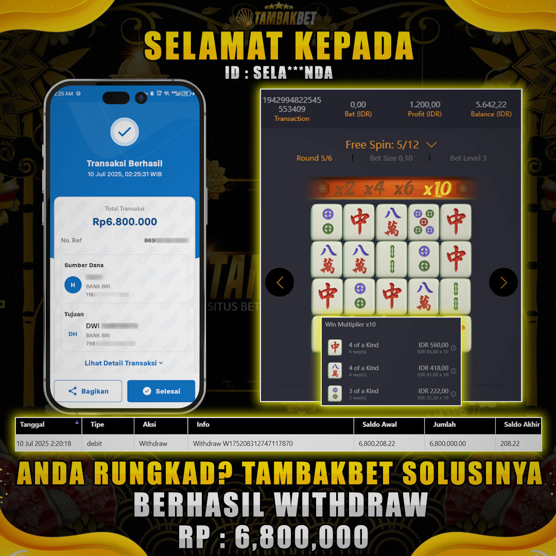 MODAL GOPE BET 6K 50X SPIN LANGSUNG CAIR