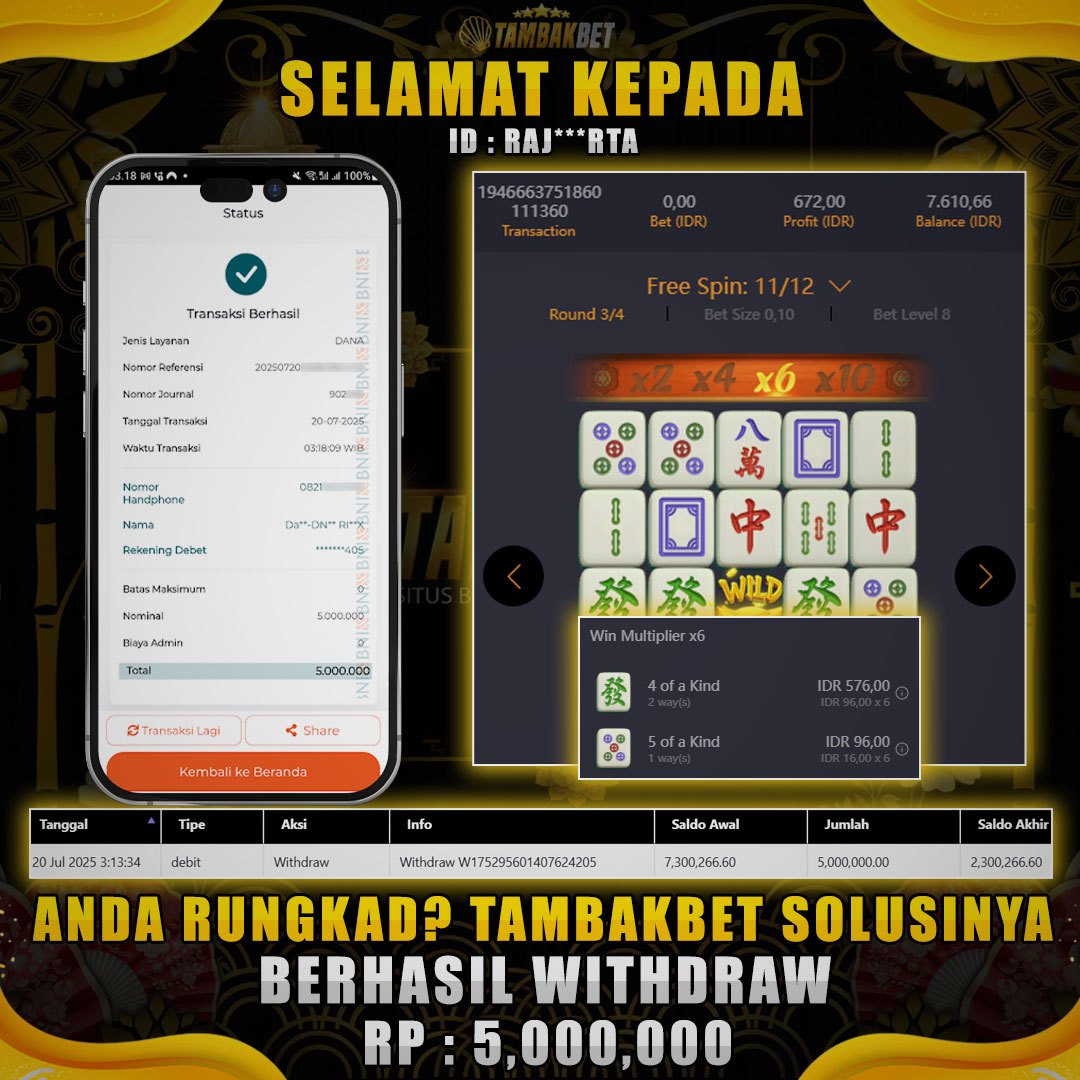 BET 4K AJA KAKAK BISA JP DI TAMBAKBET