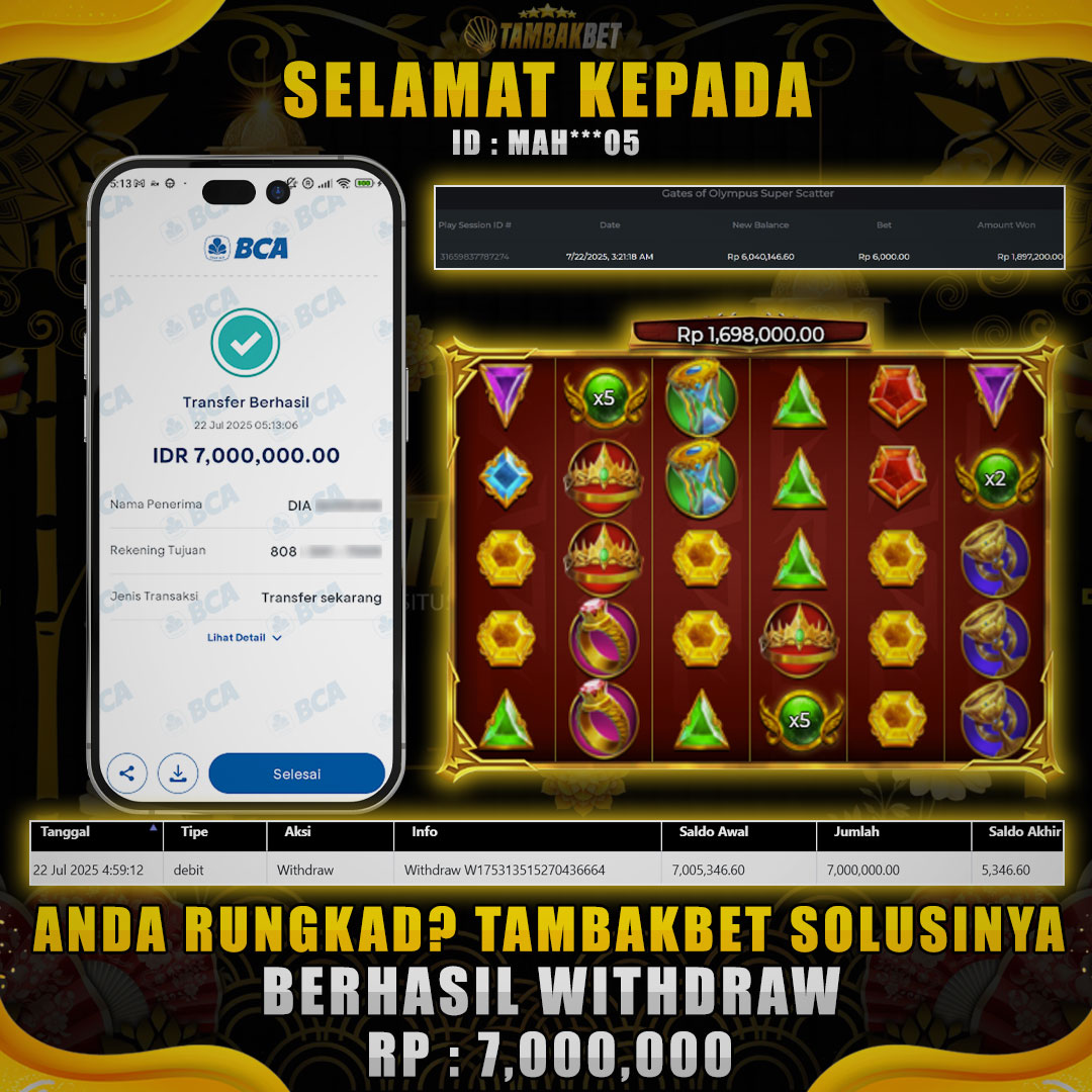 BENER BENER SUPER JP MAIN DI TAMBAKBET