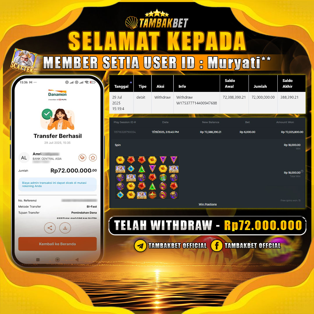 JACKPOT BESAR GAME GATES OF OLYMPUS 1000